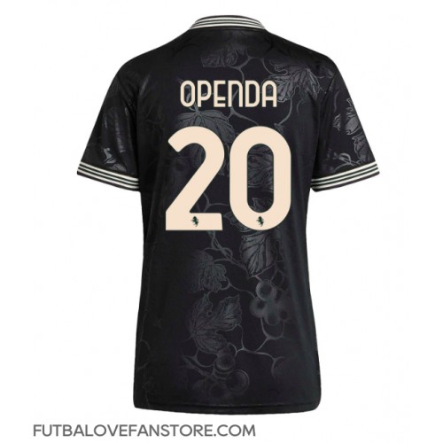 Juventus Lois Openda #20 Tretí Ženy futbalový dres 2025-26 Krátky Rukáv Juventus Lois Openda #20 Tretí Ženy futbalový dres 2025-26 Krátky Rukáv